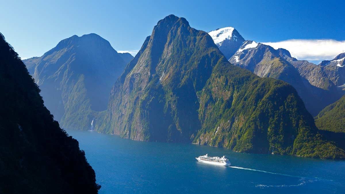 Milford Sound in New Zealand