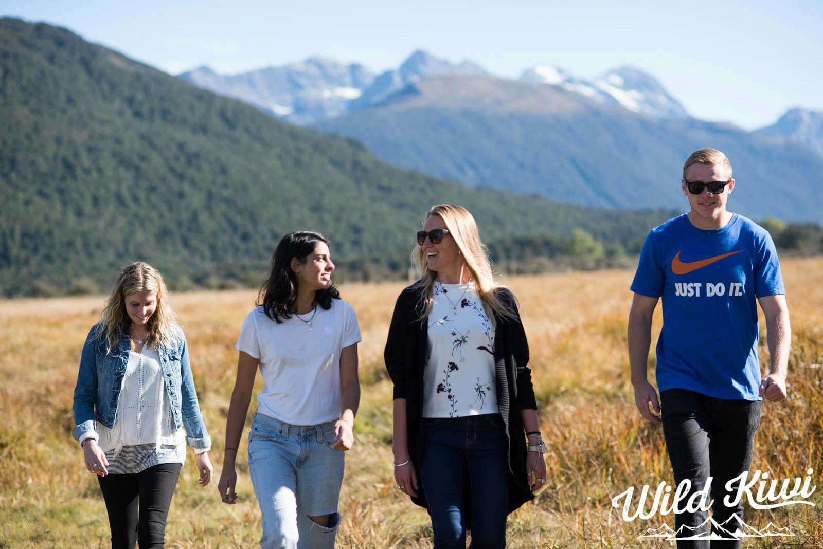 Experience incredible things on New Zealand holidays - Forge firm friendships on the way