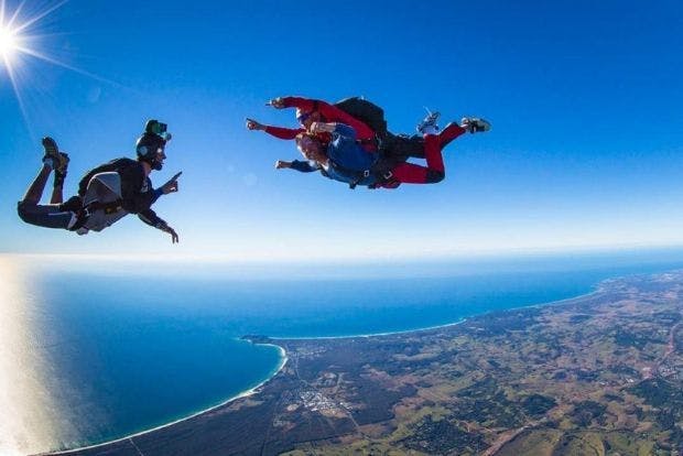 Wild Kiwi Guests Skydiving