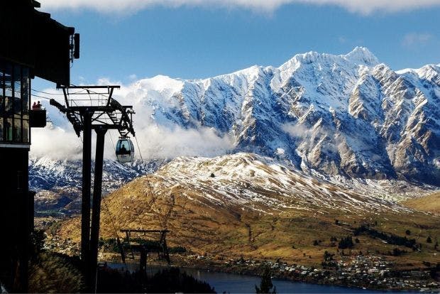 View of the Remarkables
