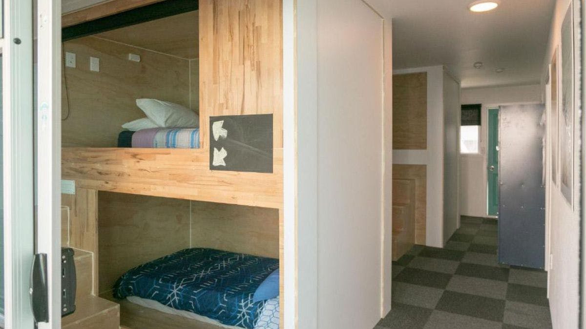 Bunk room accommodation