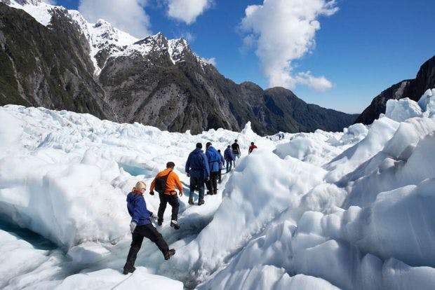 Wild Kiwi Guests Hiking Franz Josef Glacier